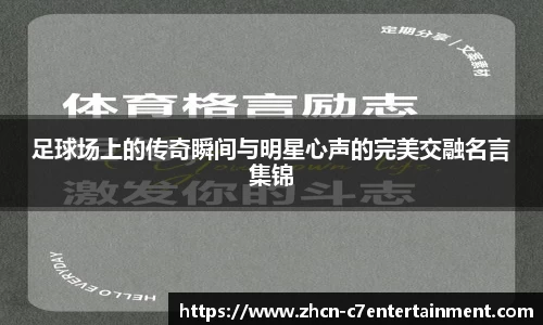 足球场上的传奇瞬间与明星心声的完美交融名言集锦